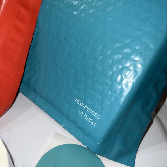 25 eBay Branded Shipping Supplies STARTER KIT Red Tape Postcard Bag - Picture 8 of 11